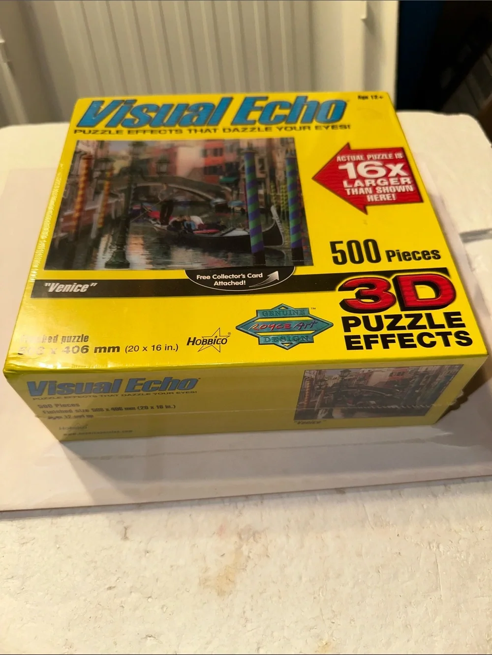 Visual Echo 500-piece 3-D puzzle of Venice (new)